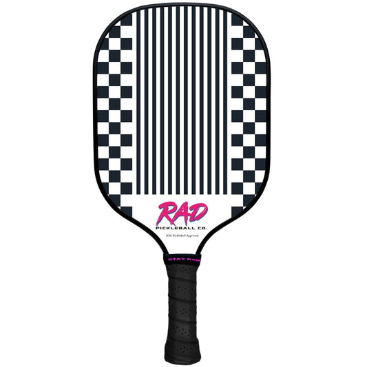 RAD Retro Ripper Pickleball Paddle (Black) | Full Send Approved Power